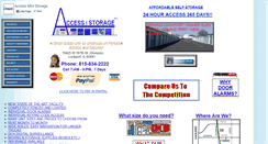 Desktop Screenshot of lockportstorage.com